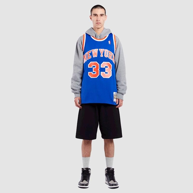 Men's Mitchell & Ness New York Knicks NBA 1991-92 Away Swingman Basketball Shorts