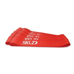 SKLZ Fitness Mini Bands Medium Red 10 Pack