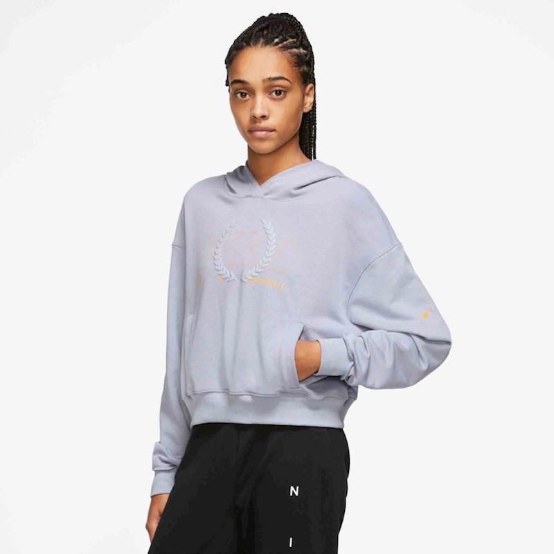 Nike Womens Dri-Fit Get Fit French Terry Graphic Hoody | Rebel Sport