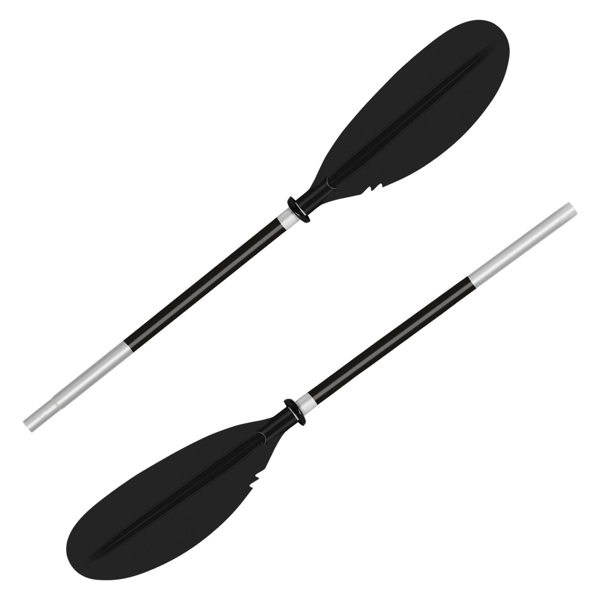 Aquafi Aluminium 2pc Kayak Paddle Black