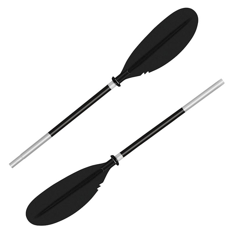 Aquafi Aluminium 2pc Kayak Paddle Black