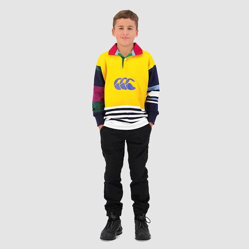 Amazon | [カンタベリー] ラガーシャツ KIDS S/S LIGHT UGLY