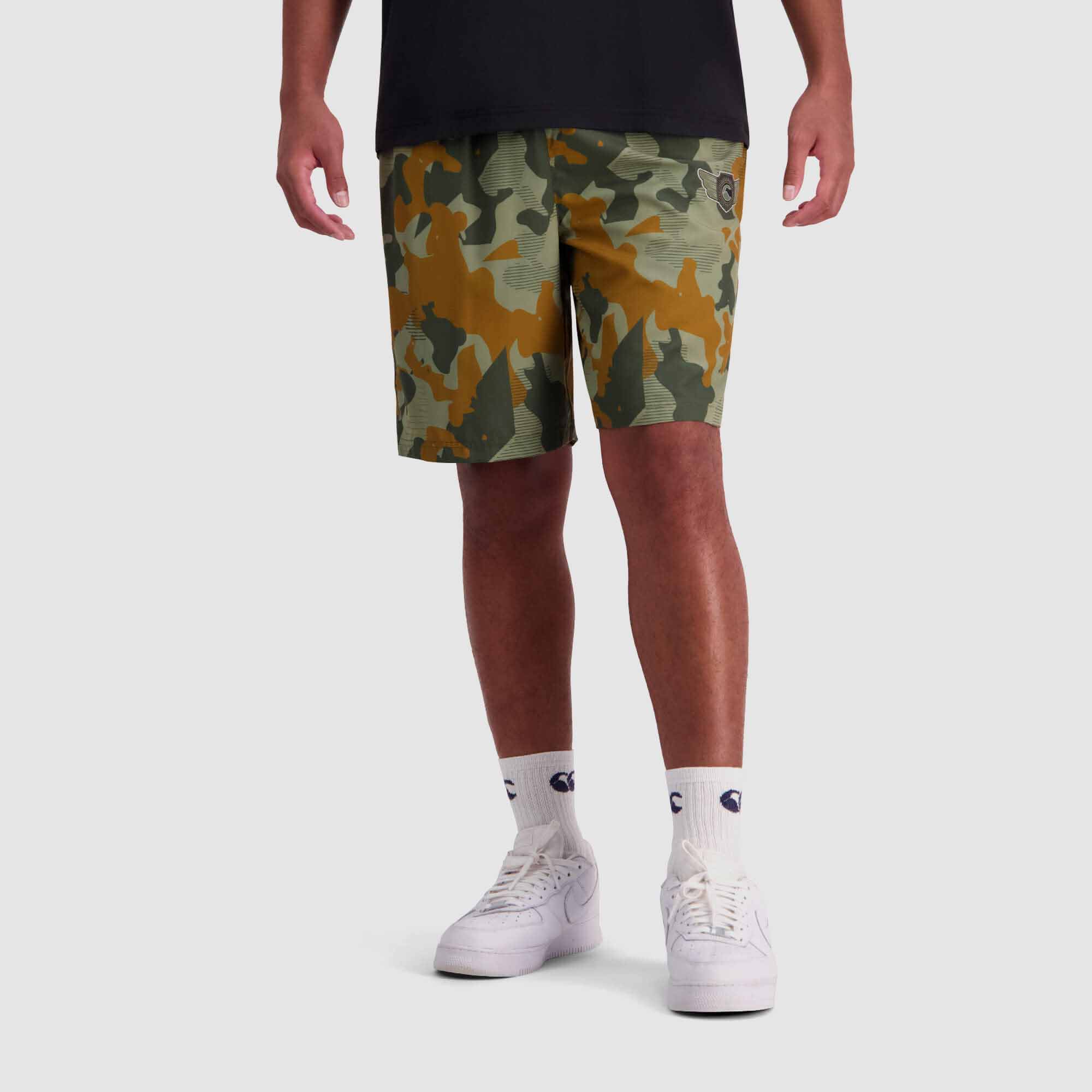 Canterbury Mens Force Vapodri 9 Inch AOP Woven Short