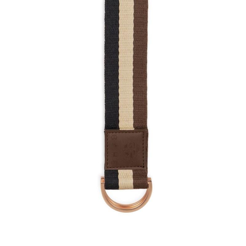 BAHE Yoga Strap Long Navy/Brown