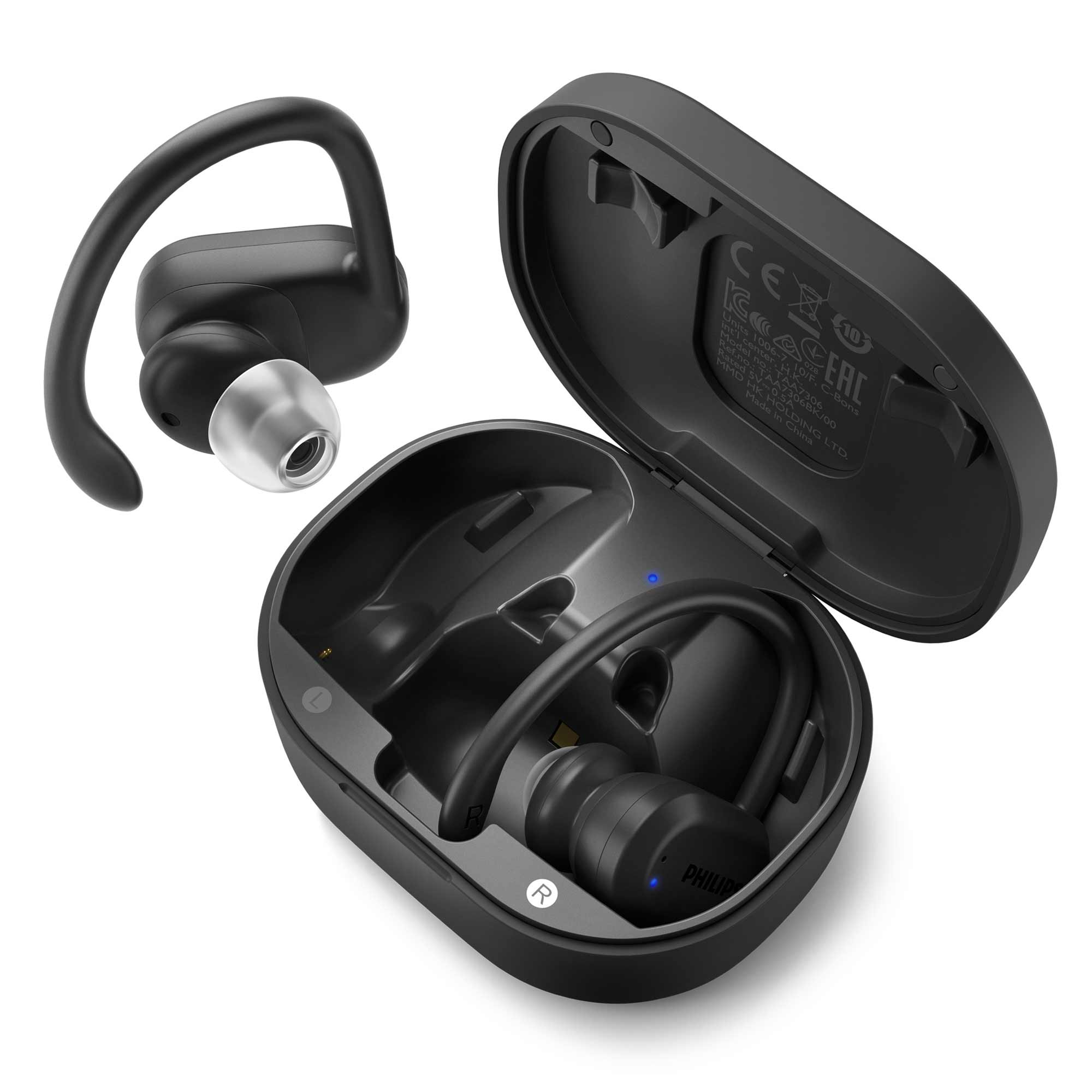 Philips IP57 Waterproof True Wireless Sport Earphones Black