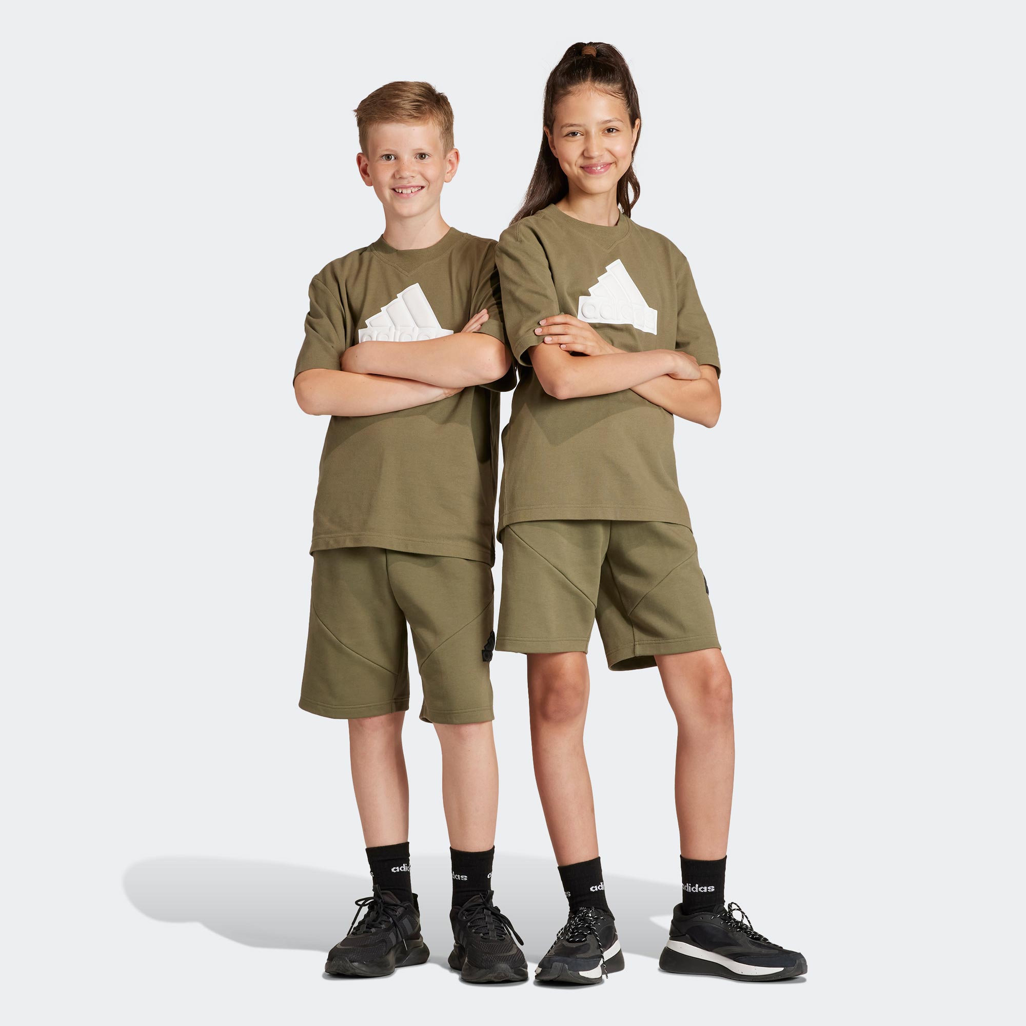 Rebel adidas Kids Future Icons Badge of Sports Short PriceGrabber