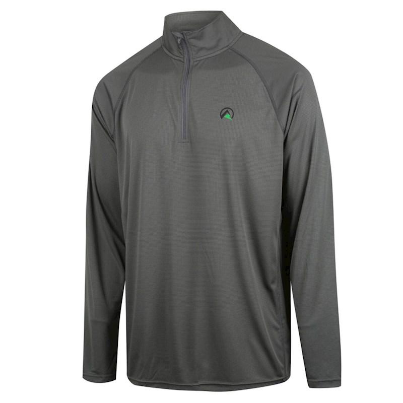 Ridgeline Mens Performance Long Sleeve Quarter Zip Top