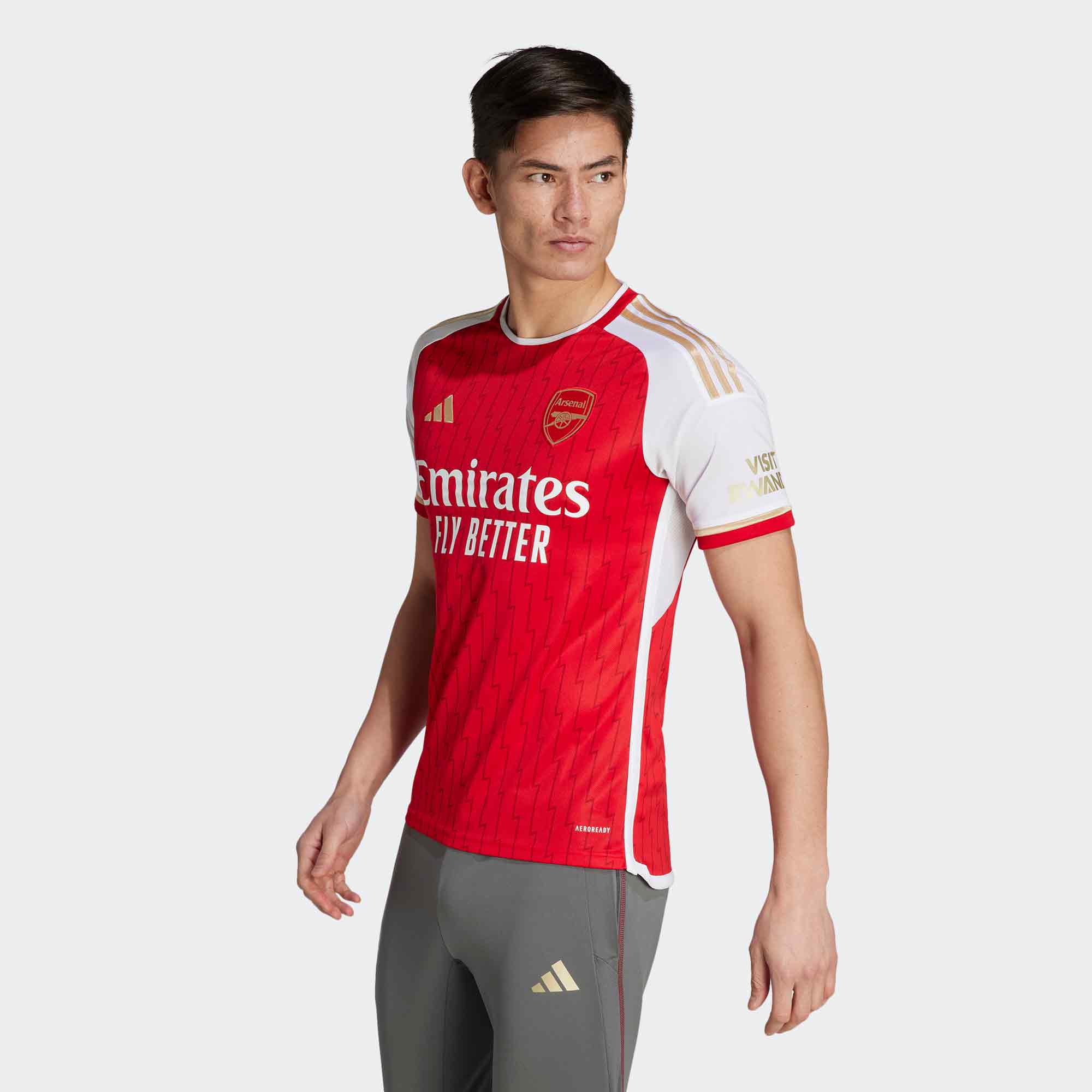 adidas Mens Arsenal  Football Club 2023/24 Home Jersey
