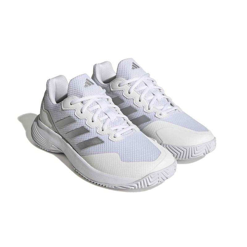 adidias Womens GameCourt 2 Tennis Shoes