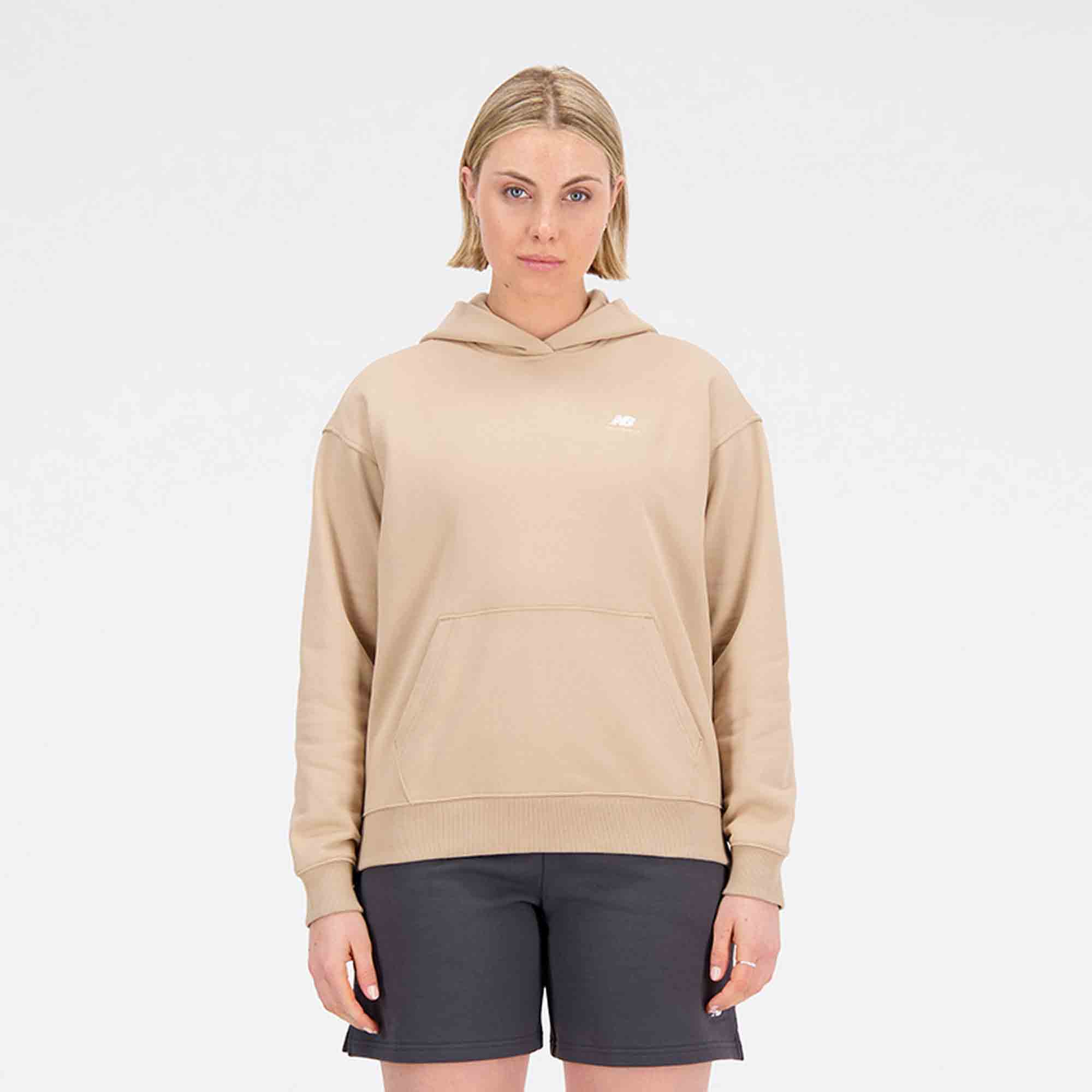 New Balance Womens Athletics French Terry Oversized Hoody