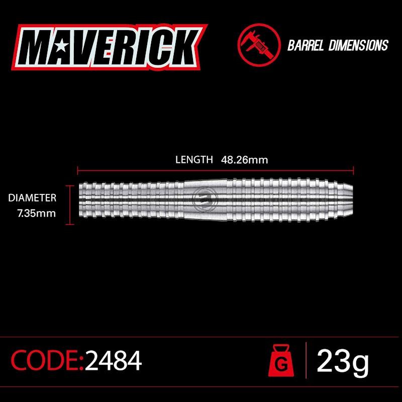 Winmau Maverick 80% Tungsten Dart Set