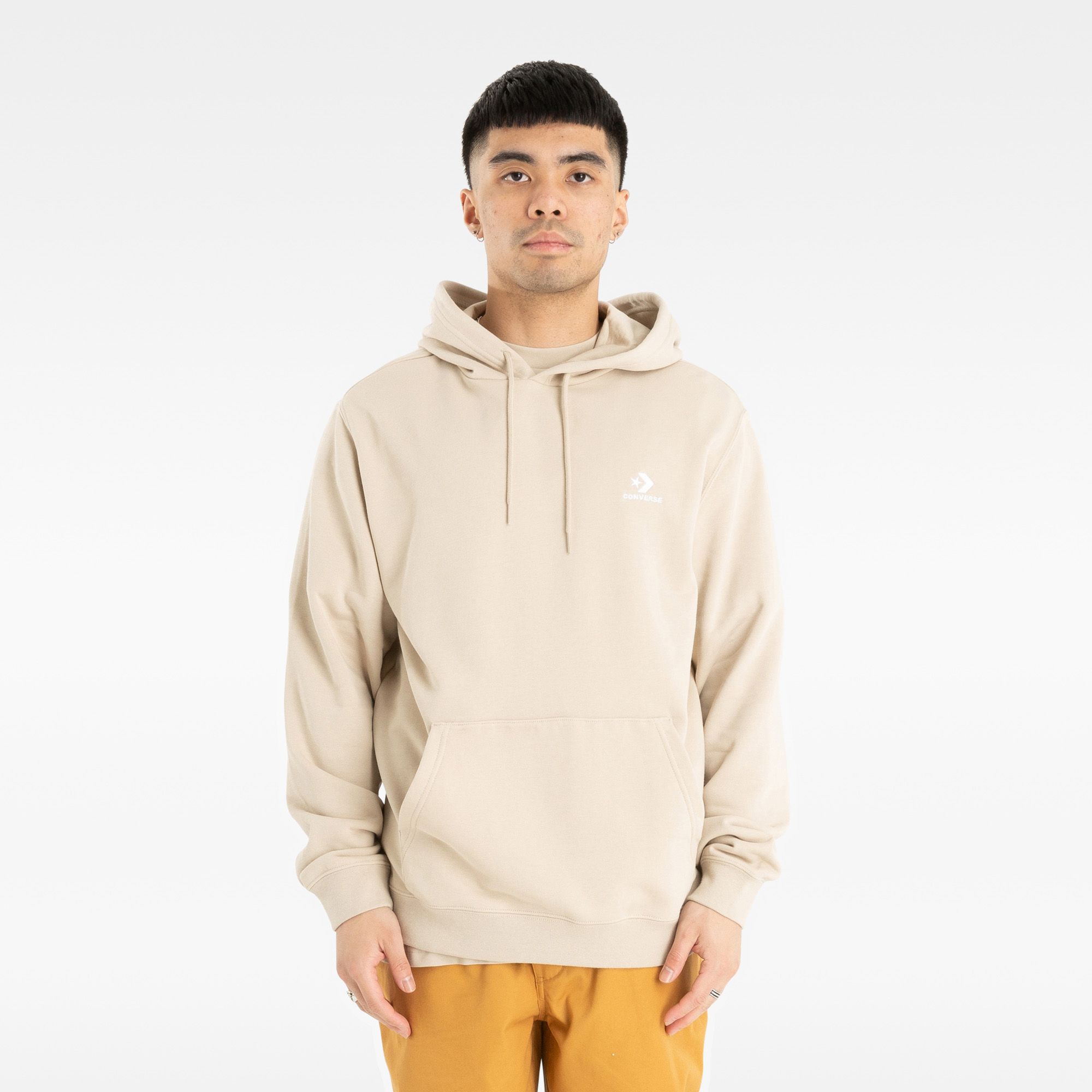 Converse Gender Free Go to Embroidered Star Chevron French Terry Hoody