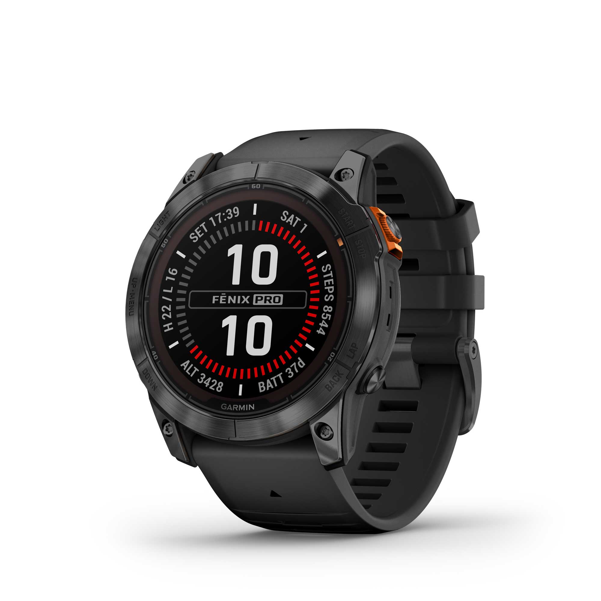 Garmin Fenix 7X Pro Solar GPS Watch Slate Gray Stl