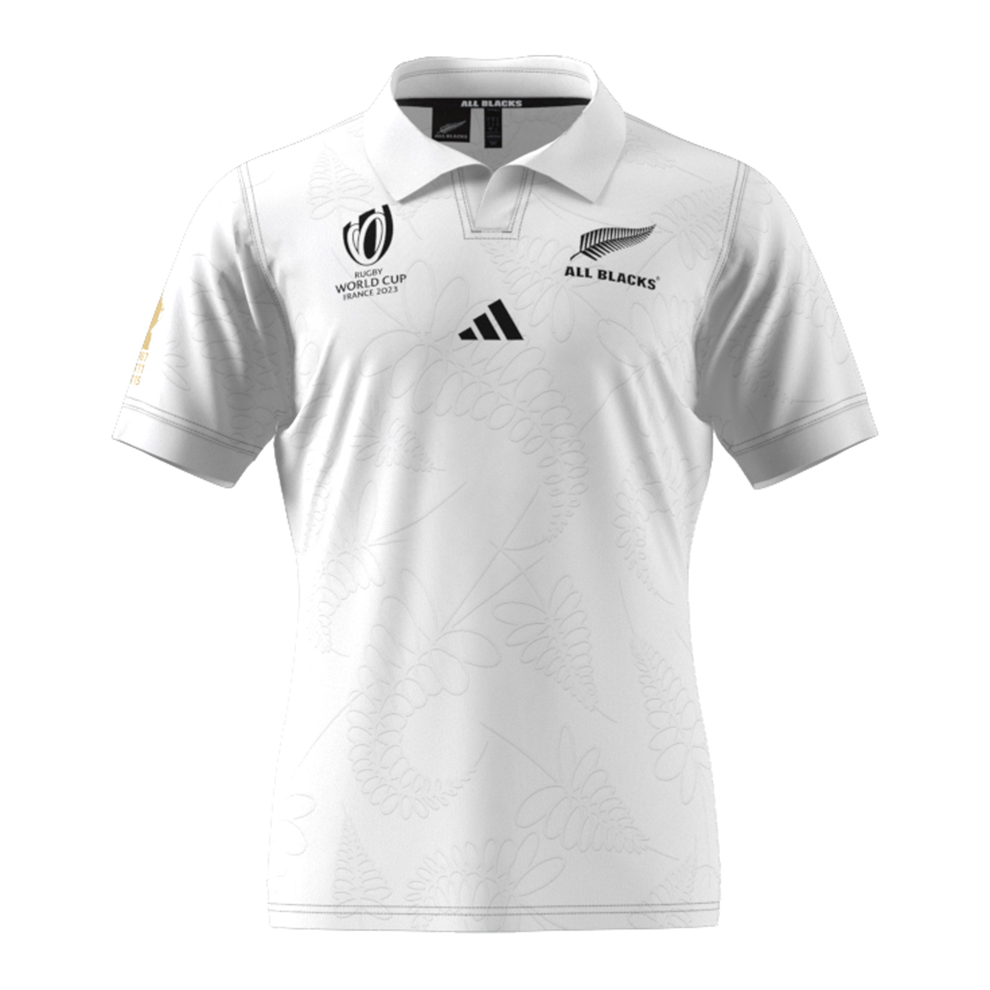 adidas Mens All Blacks Rugby World Cup Away Jersey