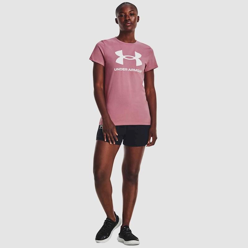 Under Armour Womens Live Sportstyle Grpahic Tshirt Rebel Sport