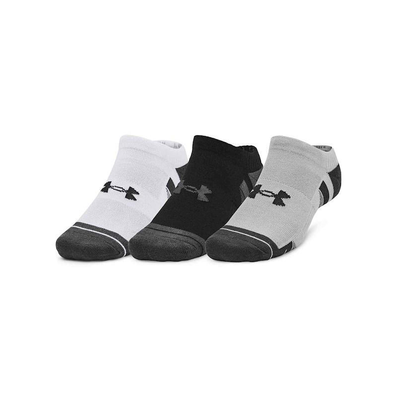 Under Armour Unisex Performance Tech No Show 3pk Socks | Rebel Sport