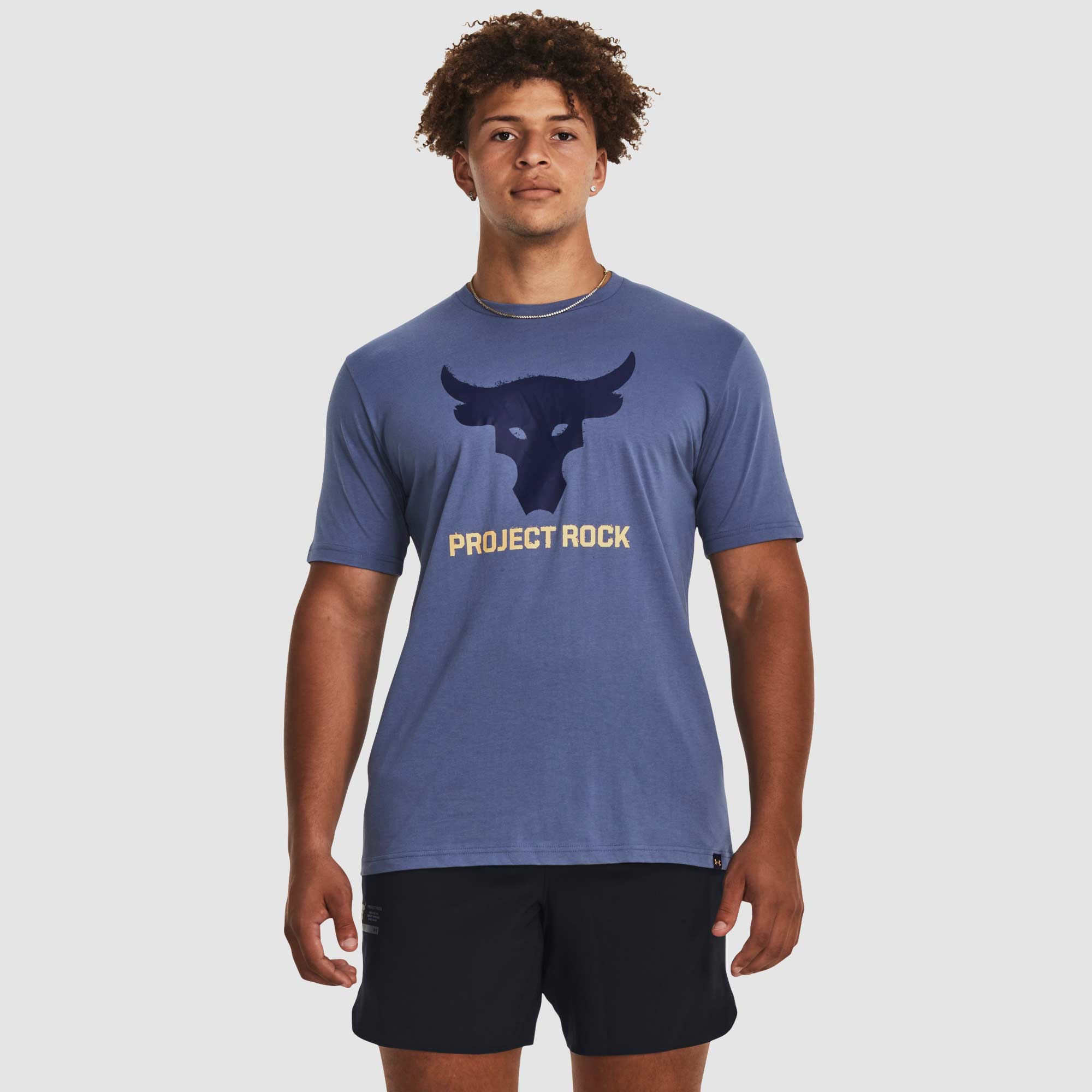 Under Armour Mens Project Rock Brahma Bull Tshirt