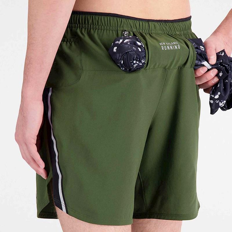New Balance Mens Impact Run 7inch Short Rebel Sport