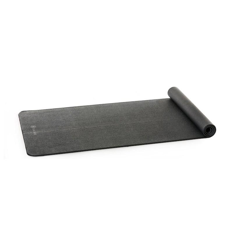 Gaiam High Density Fitness Pilates Mat Grey 5mm Rebel Sport