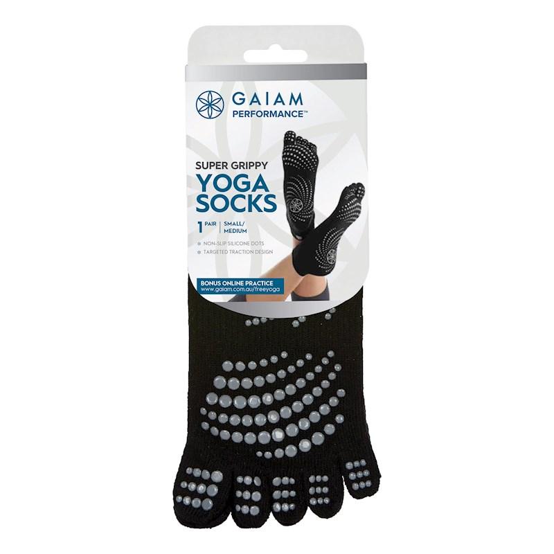 Gaiam Performance Super Grippy Yoga Socks