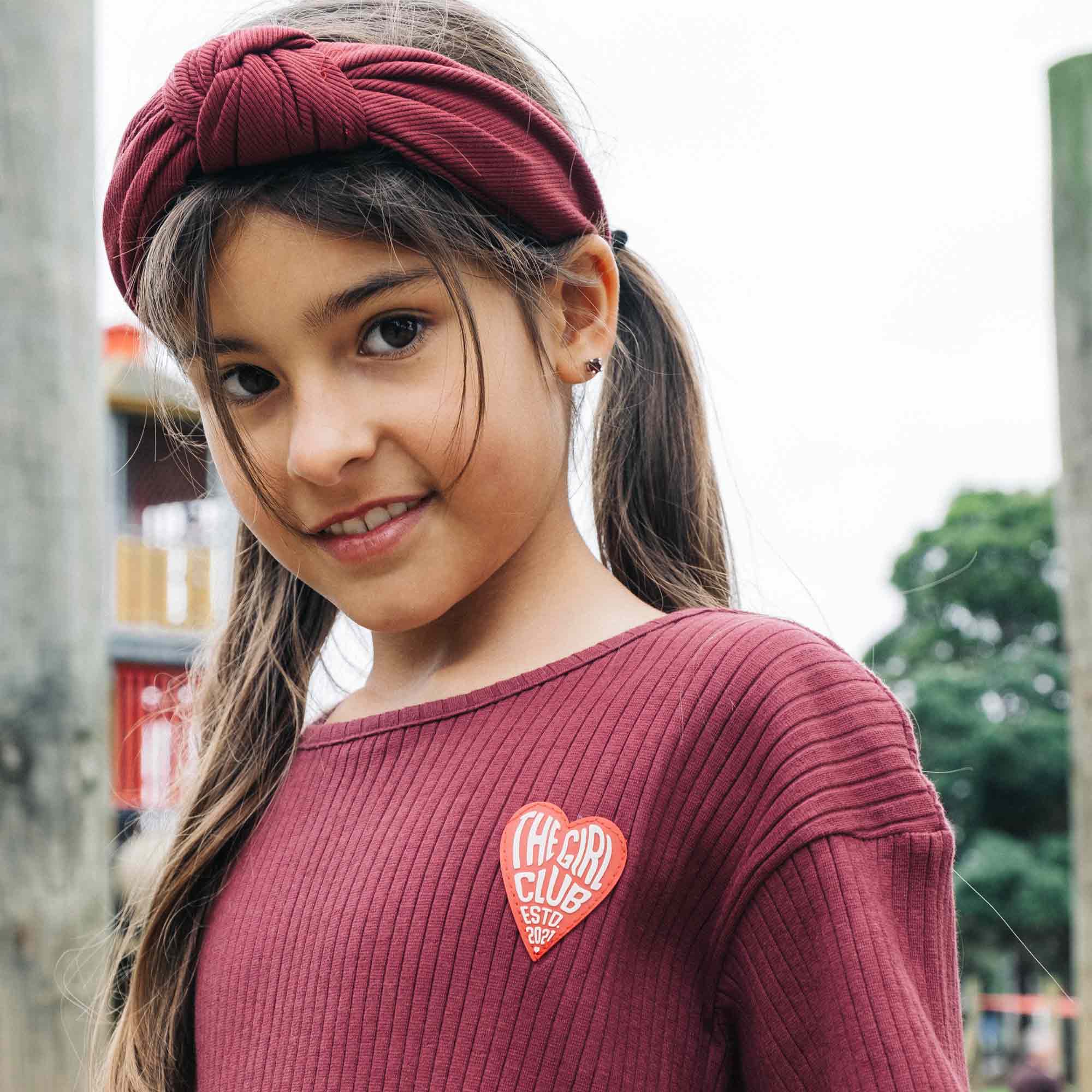 The Girl Club Cotton Rib Hair Accessories Set