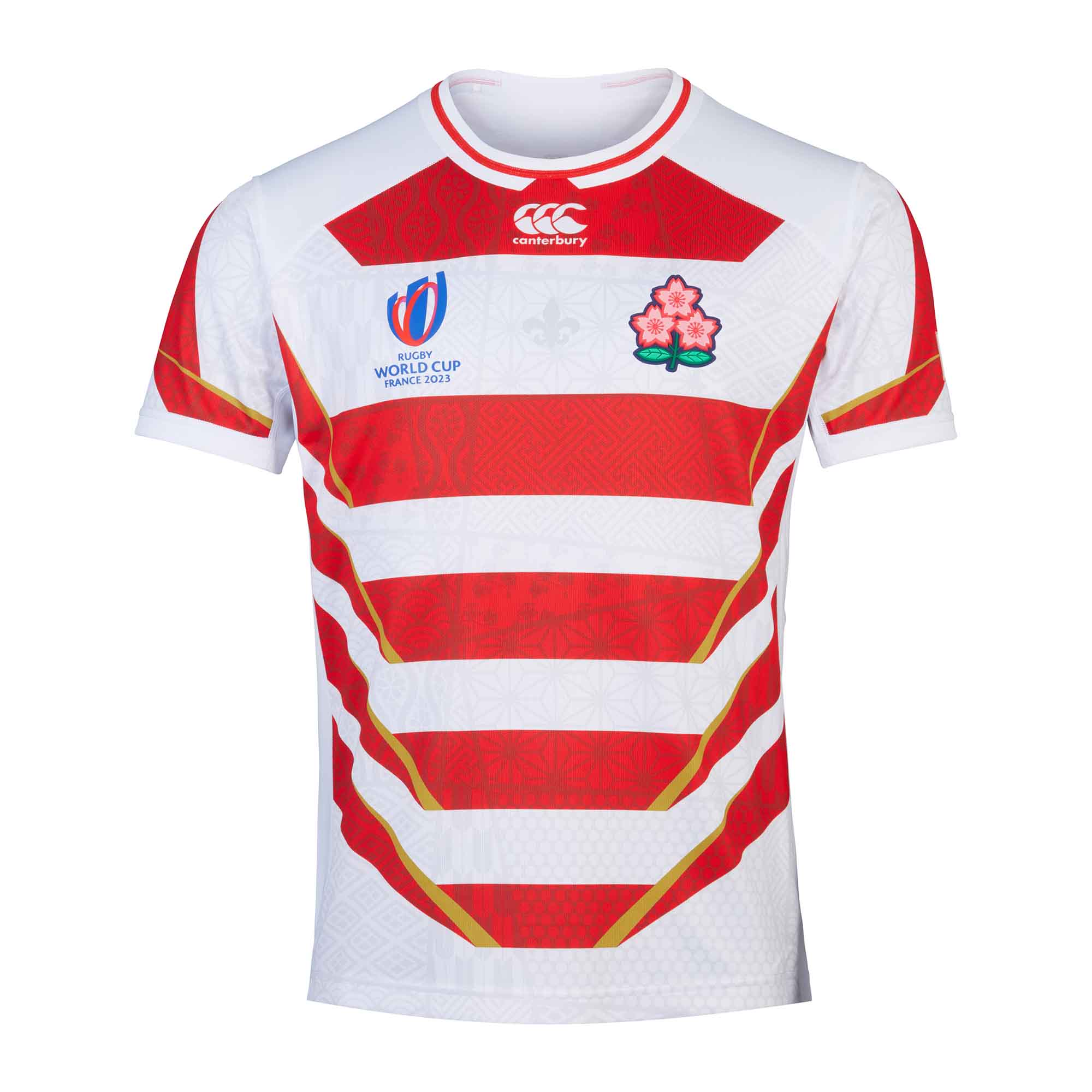 Canterbury Mens Japan Home Pro RWC 2023 Jersey