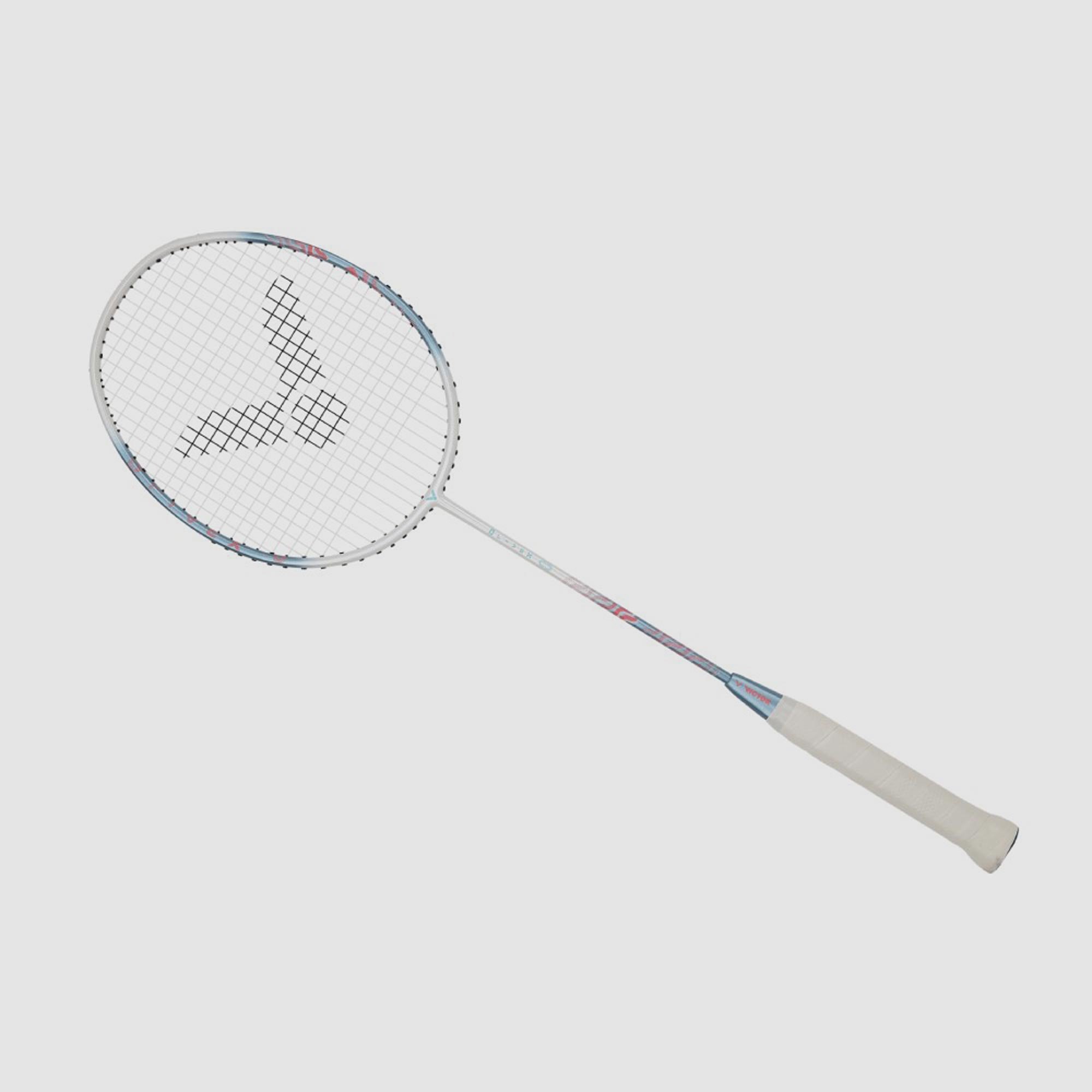 Victor DriveX 0 Badminton Racquet White/Blue 4U/G5