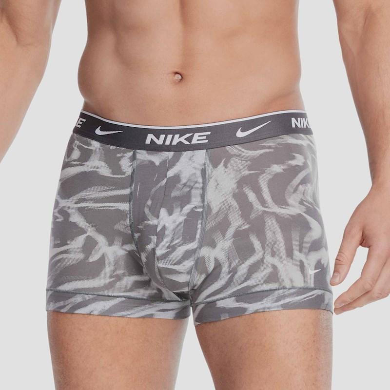 Nike Mens Everyday Cotton Stretch 3 Pack Trunk | Rebel Sport