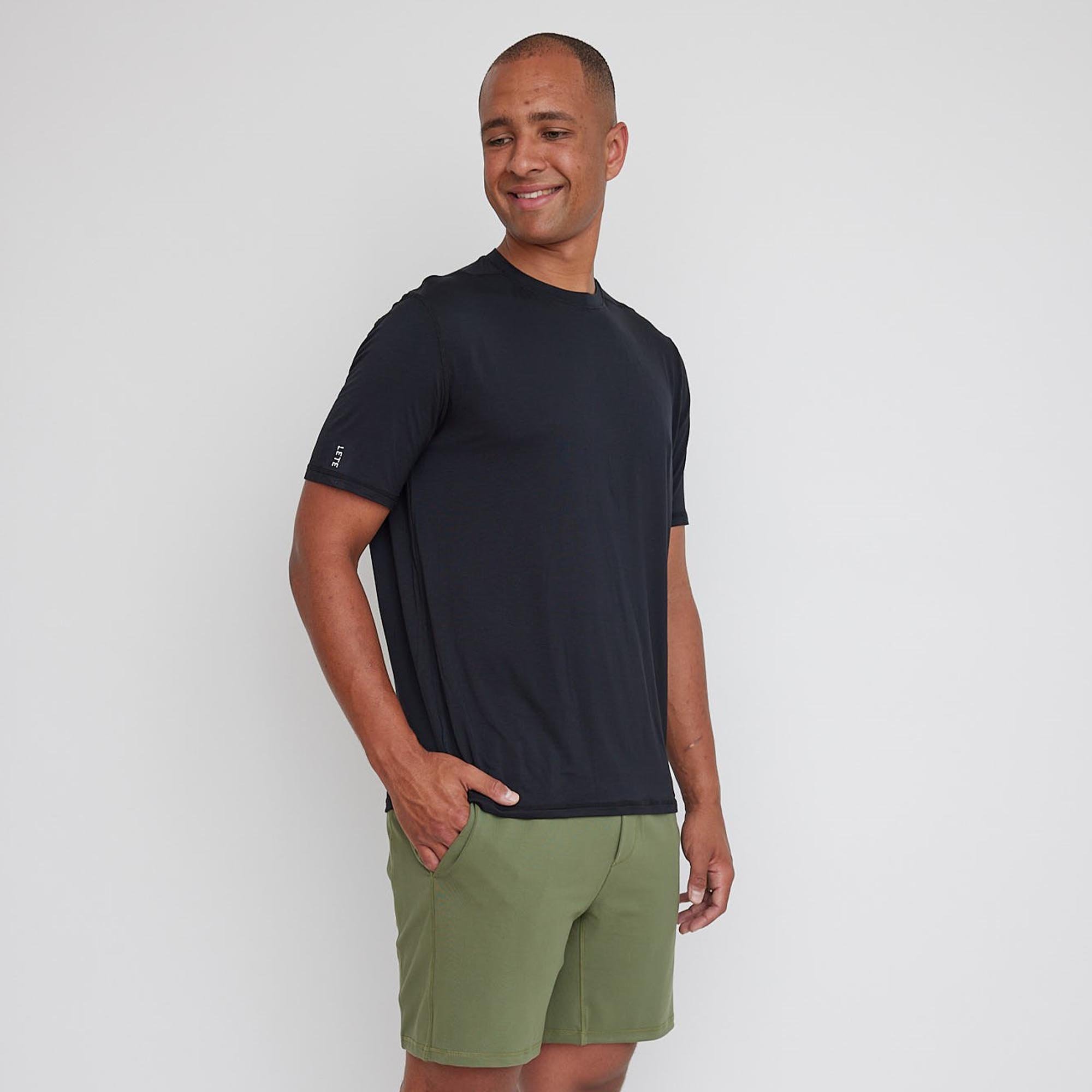 Lete Active Mens Piha Tshirt