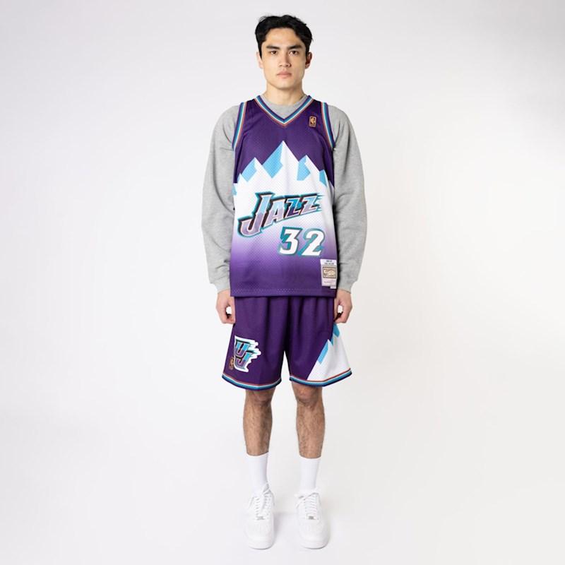 Utah jazz mitchell and ness best sale shorts
