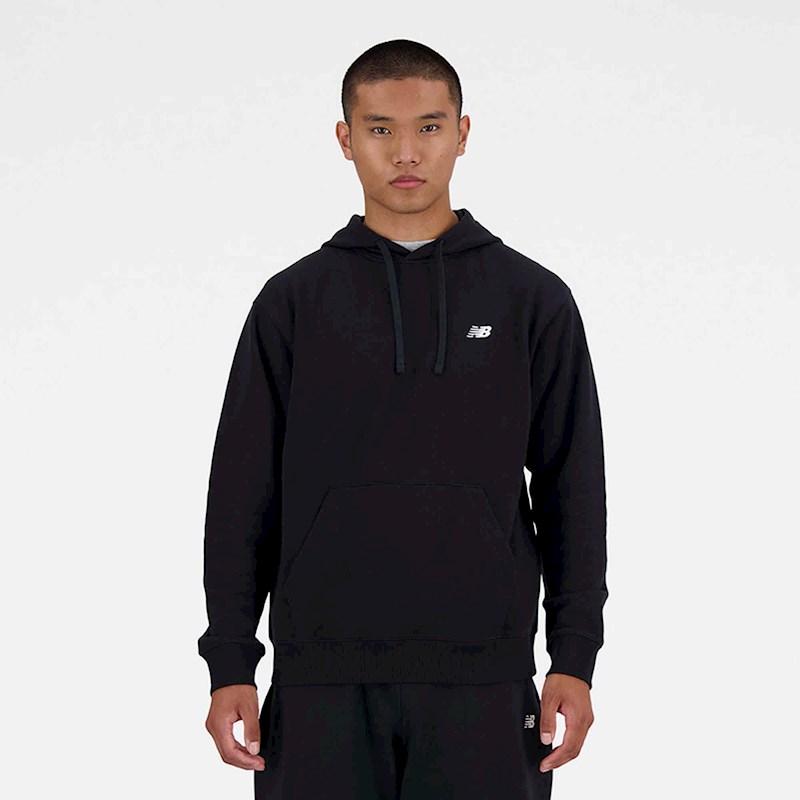 New balance small logo hoodie hotsell