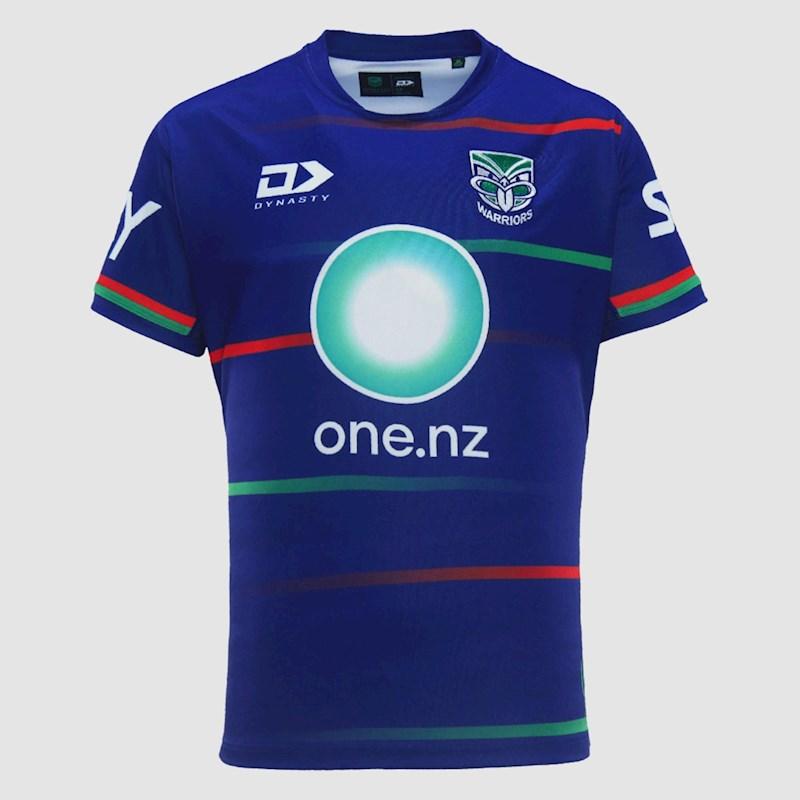 Dynasty Mens NZ Warriors 2024 Replica Training Jersey Rebel Sport