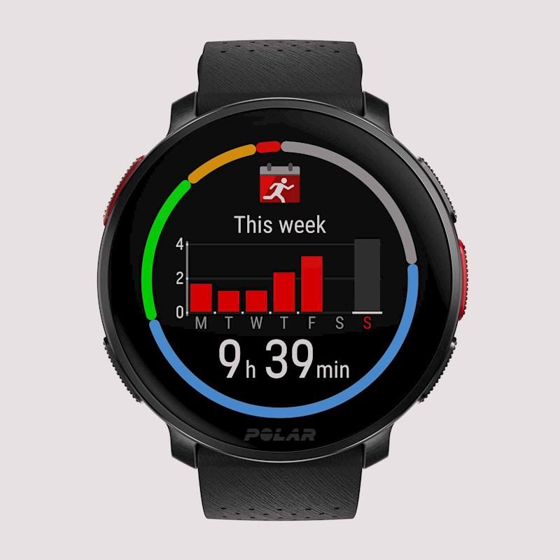 Polar Vantage V3 Premium Multisport Watch Night Black Rebel Sport