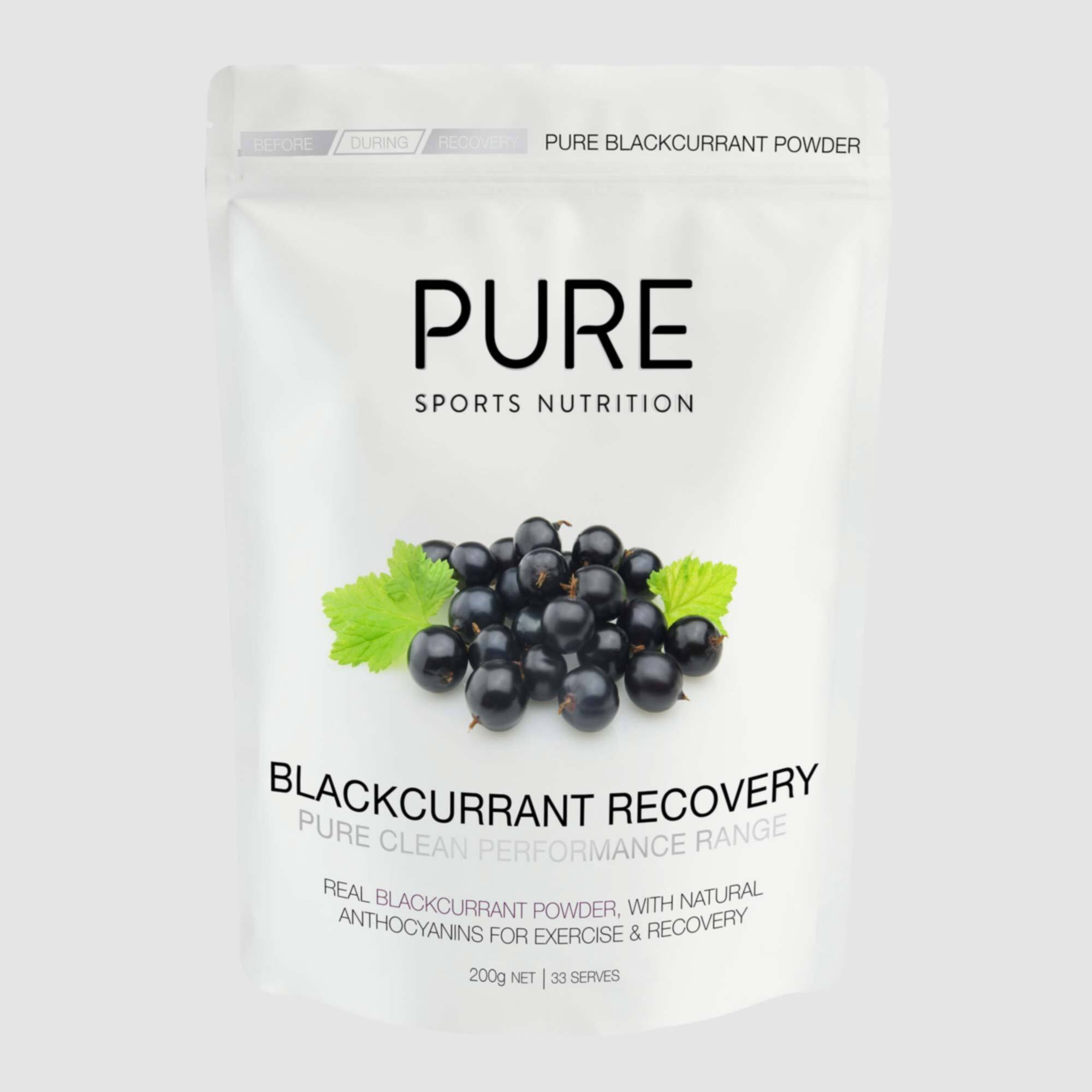 Pure Sports Nutrition Blackcurrant Recovery 200g Pouch