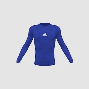Adidas youth alphaskin clearance long sleeve compression shirt
