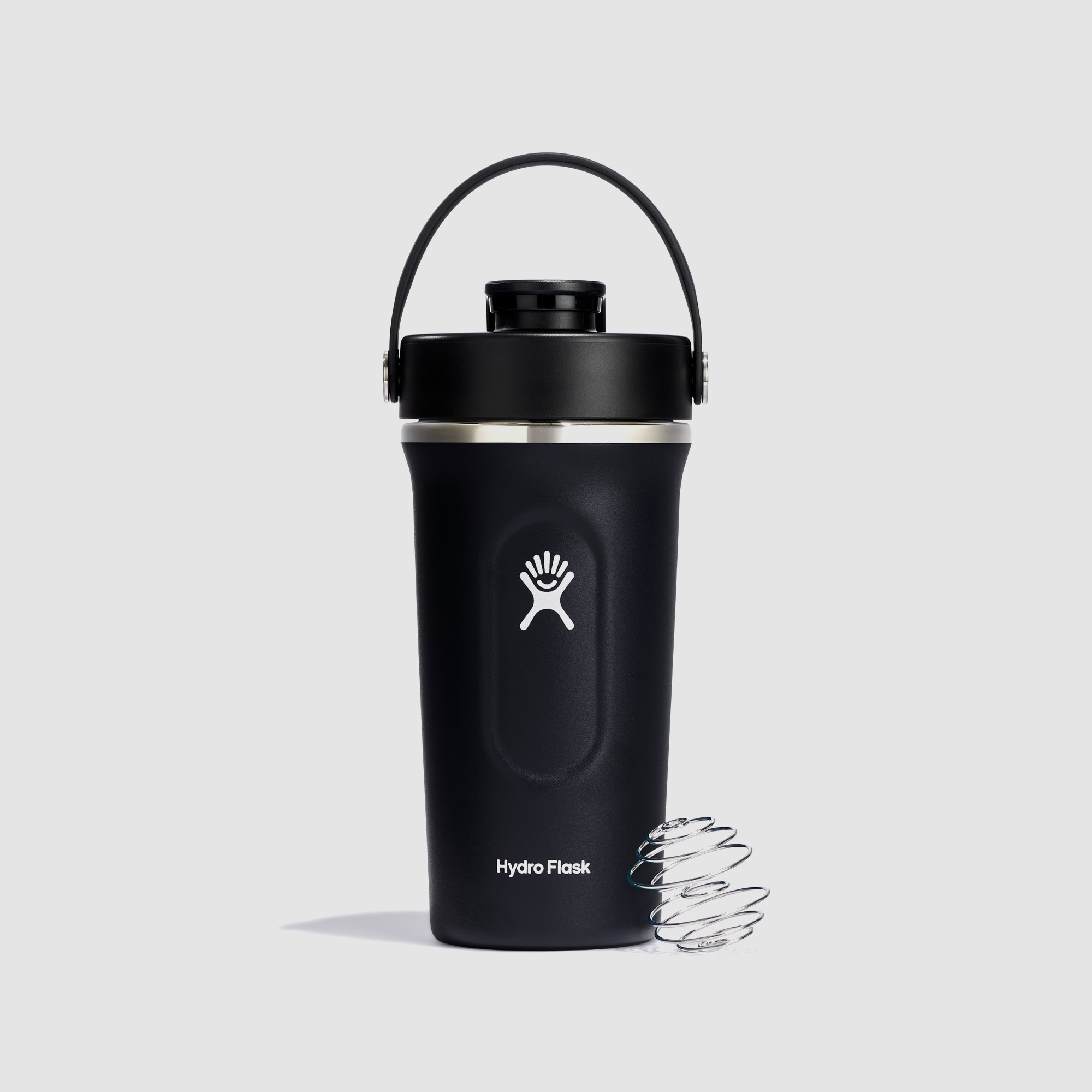 Hydro Flask Insulated Shaker Bottle Black 24oz 710ml