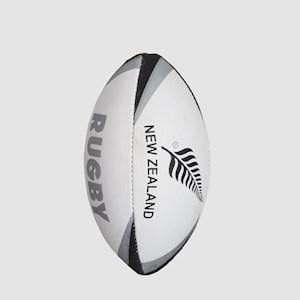 Fern Brand Rugby Ball Mini White/Black