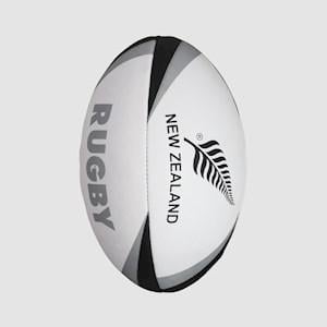 Fern Brand Rugby Ball Size 5 White/Black