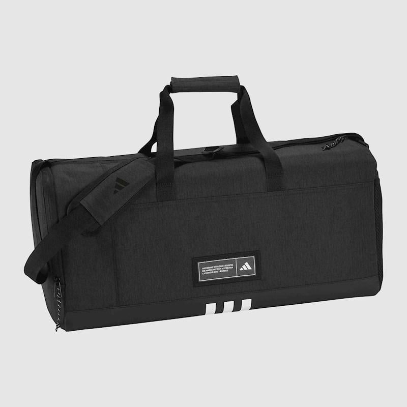 adidas Training 4ATHLTS Duffel Bag Black White 39 Litres Rebel Sport
