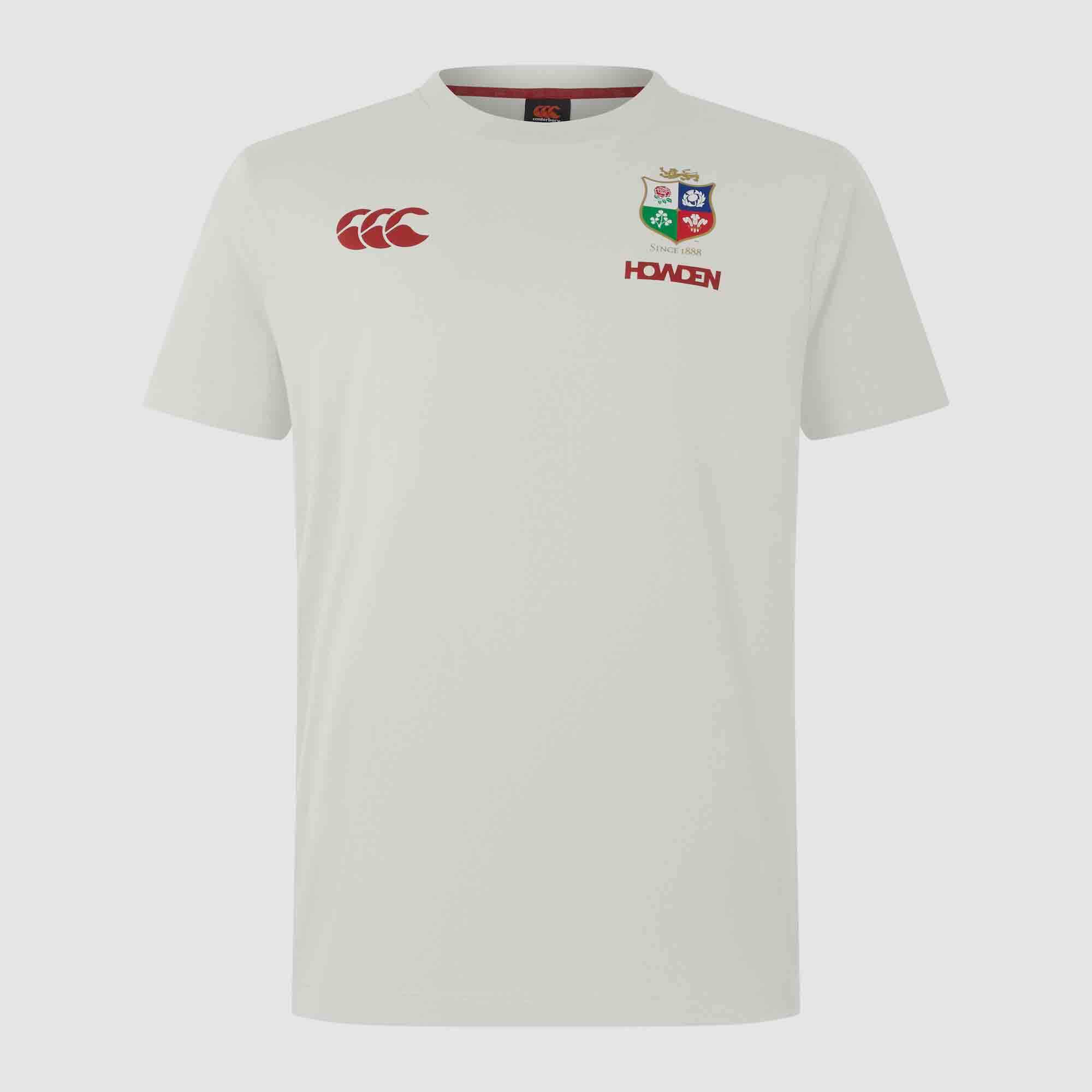 Canterbury Mens British & Irish Lions Cotton Tshirt