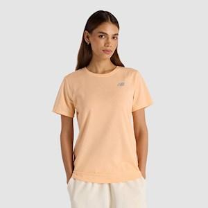 New Balance Womens Sport Essentials Heathertech Tshirt
