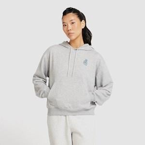 New Balance Womens French Terry Oversized Peace Hoody