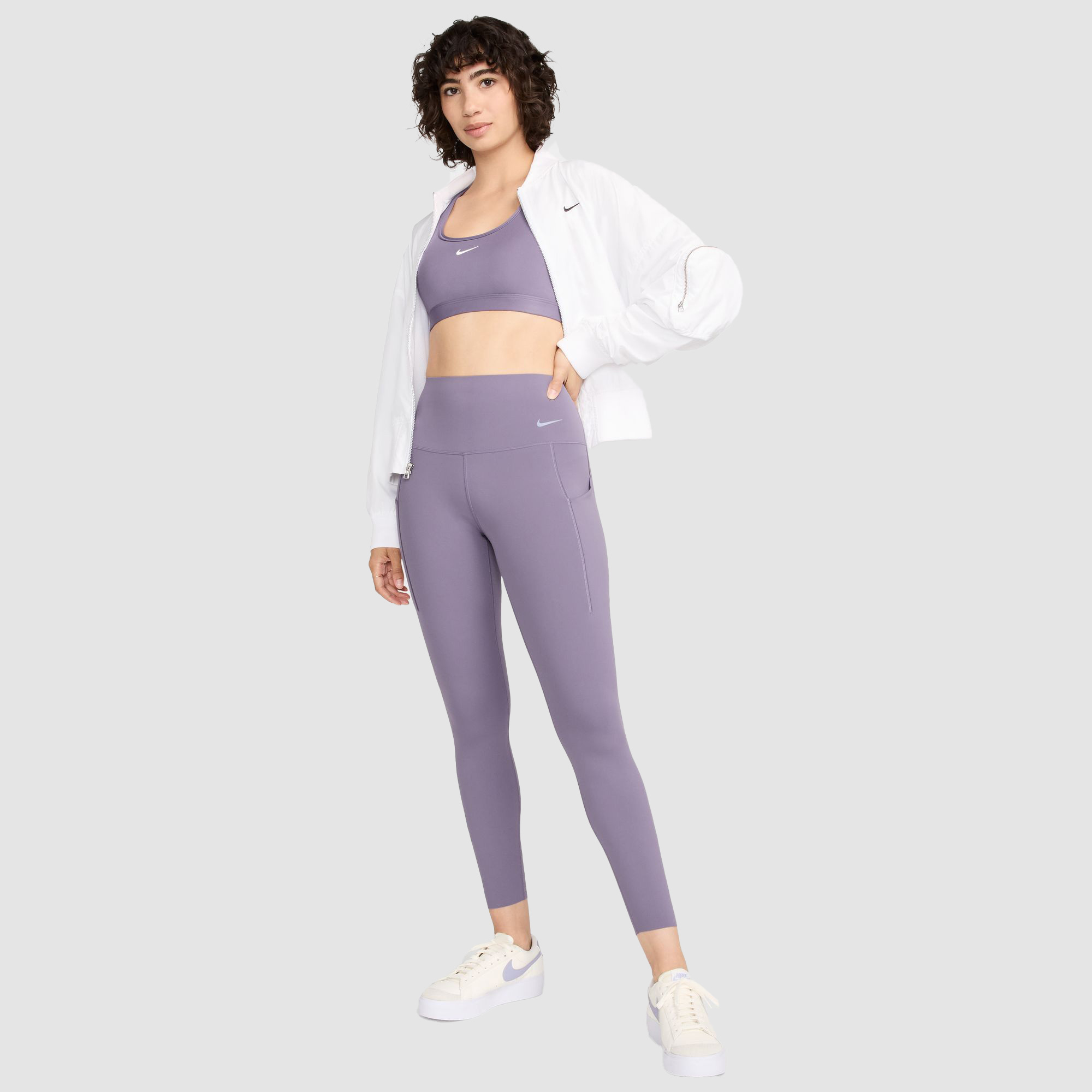 Nike Womens Universa Medium-Support High-Waisted 7/8 Tight