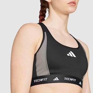adidas Womens TechFit Medium Support Crop