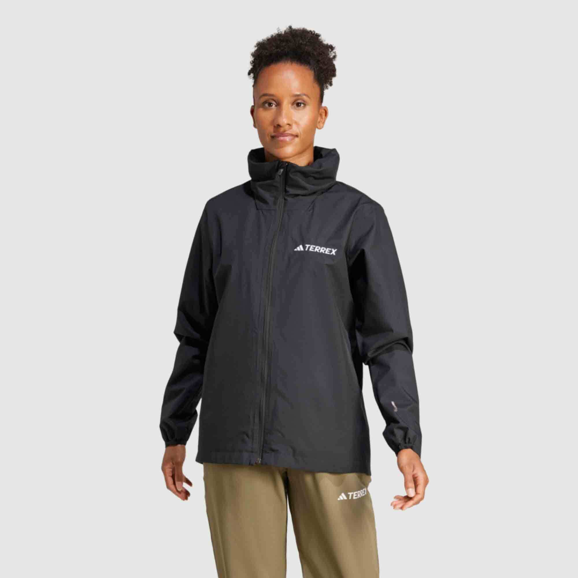 adidas Womens Multi Essentials 2 Layer Rain Jacket