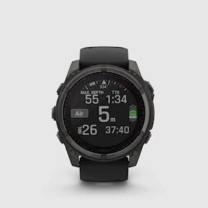 Garmin Fenix 8 Sapphire Solar GPS Watch Carbon Grey 51mm