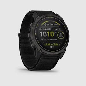 Garmin Enduro 3 GPS Watch Carbon Gray DLC Titanium Black Band