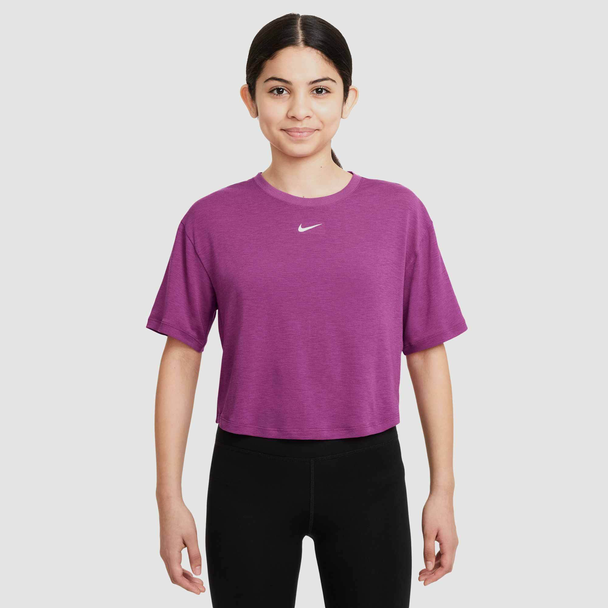 Nike Girls One Relaxed Dri-Fit Top