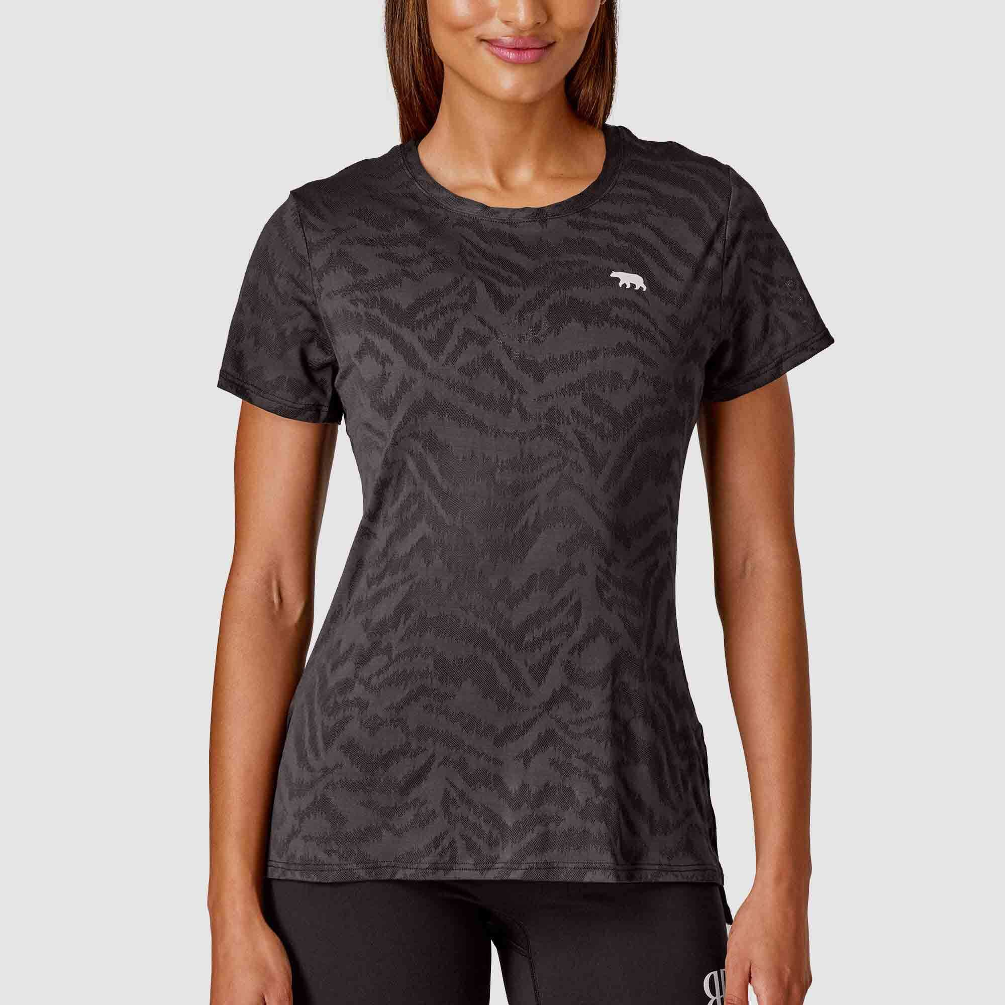 Running Bare Womens Always Crew Workout Tshirt