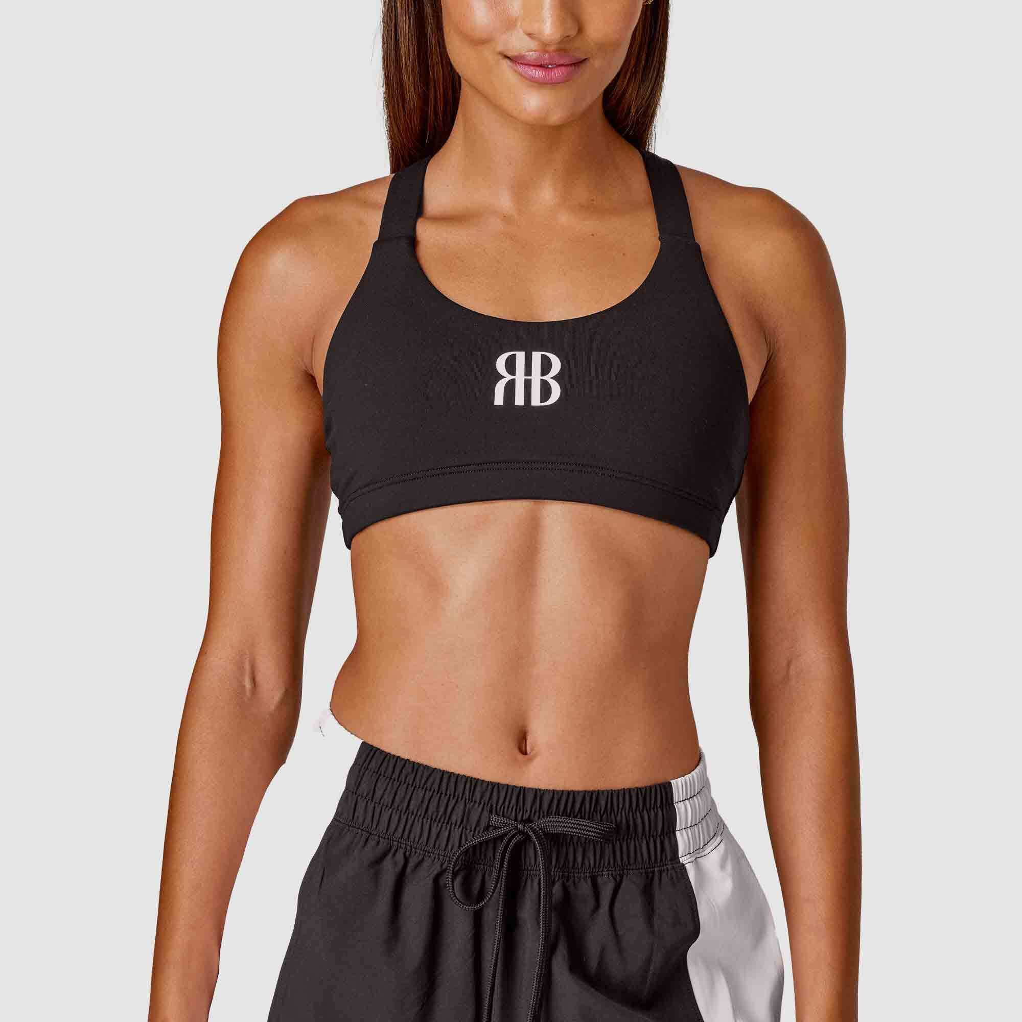 Running Bare Womens Power Up Push Up Supplex Crop